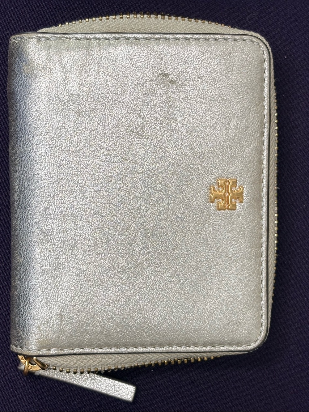 Tory Burch Emerson Metallic Mini Wallet